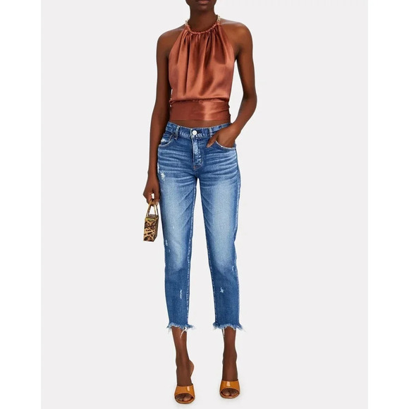 MOUSSY VINTAGE Daleville Skinny Denim Jeans Blue Size 24 - Picture 5 of 10